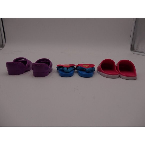 Dora The Explorer Dress Up Adventure 15" Doll 2003‎ -3 Pairs of Shoes Lot - Picture 12 of 16
